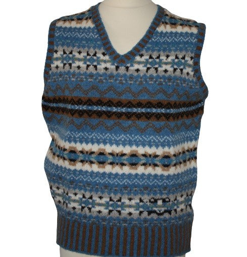 ERIBÉ Brodie Vest (V4200) XL ERIBÉ Men's Regular & Women's Oversized Fairisle Brodie Vest