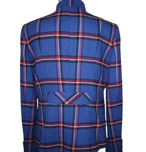 BARILOCHE plaid cheapest wool jacket