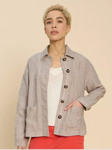 Load image into Gallery viewer, White Stuff Carrie Linen Collar Jacket