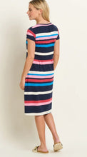 Load image into Gallery viewer, Brakeburn Toni Stripe Jersey Dress
