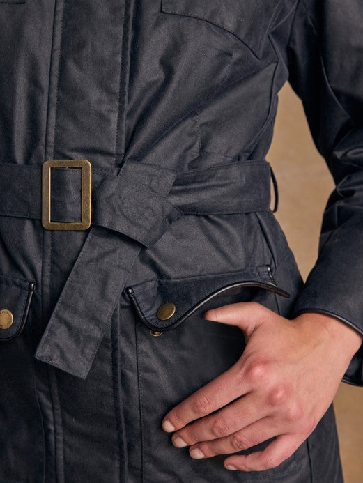 Orla Wax Jacket - Olive