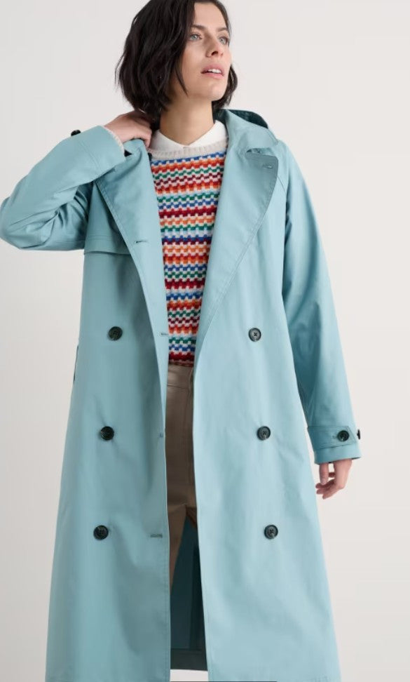 Seasalt Penweather Waterproof Trench Coast