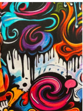 Load image into Gallery viewer, Claudio Lugli Graffiti with Crazy Guitars Long Sleeve Shirt