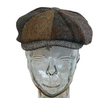 Load image into Gallery viewer, Lewis Baker Boys hat in Harris Tweed