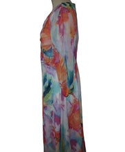 Load image into Gallery viewer, Lizabella Multi Coloured Organza Dress
