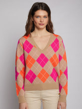 Load image into Gallery viewer, Vilagallo Argyle Pullover