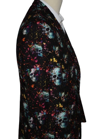 Mens skull blazer shop