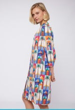 Load image into Gallery viewer, Vilagallo Rebecca Palm Beach Linen Dress