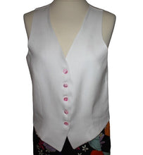 Load image into Gallery viewer, Vilagallo Smart Tay Linen V Neck Waistcoat
