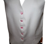 Load image into Gallery viewer, Vilagallo Smart Tay Linen V Neck Waistcoat