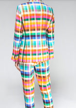Load image into Gallery viewer, Vilagallo Heather Vichy Check Jacket
