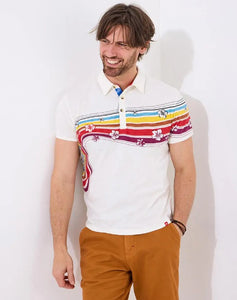 Joe Browns Nod to Nostagia Short Sleeve Polo Shirt