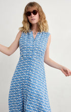 Load image into Gallery viewer, Seasalt Carved Wood Linen Sleeveless Dress