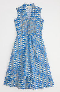 Seasalt Carved Wood Linen Sleeveless Dress
