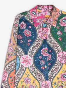 Vilagallo Shirt Donia Estampado Floral Multicolour