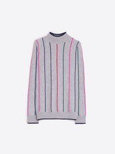 Load image into Gallery viewer, Vilagallo Knitwear CA Vivos Colores Grey Multicolour