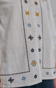 Seasalt Hope Cottage Embroidered Blouse