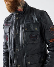 Load image into Gallery viewer, Joe Browns Brilliant Badged Leather Jacket