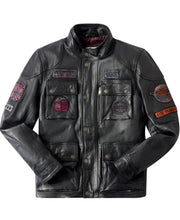Load image into Gallery viewer, Joe Browns Brilliant Badged Leather Jacket