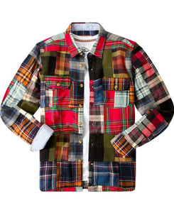 Joe Browns Perfect Patchwork Long Sleeve Shirt