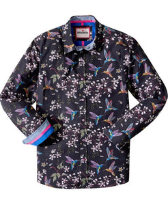 Joe Browns Botanical Birds Long Sleeve Shirt