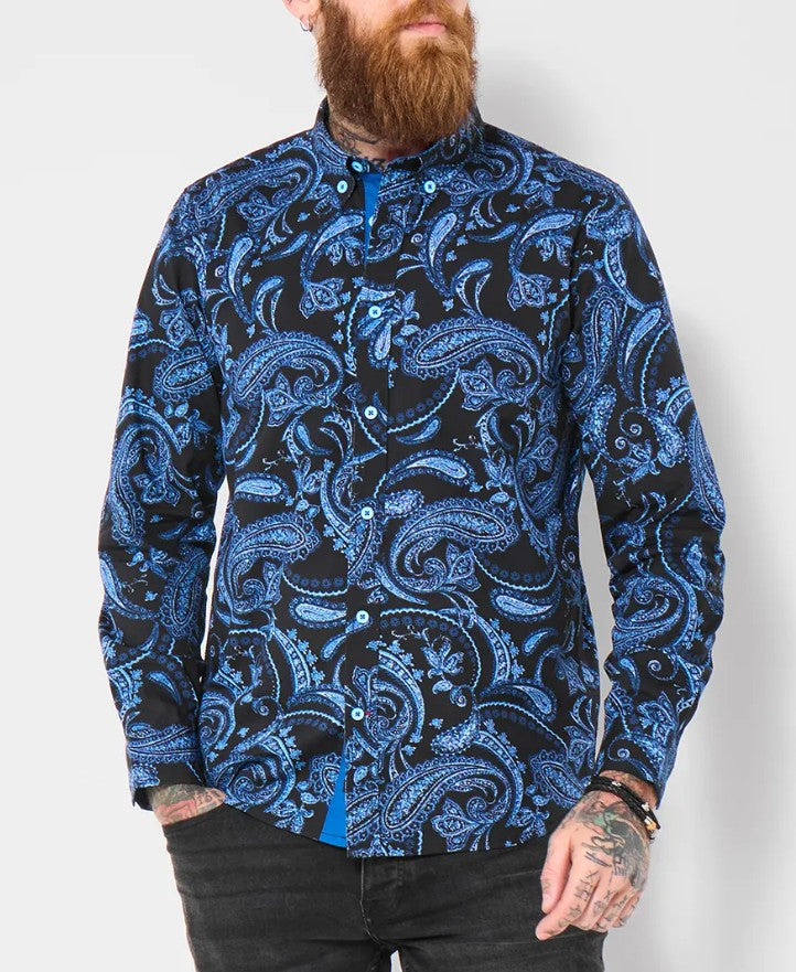 Joe Browns Pop of Paisley Long Sleeve Shirt