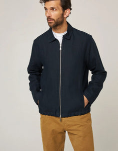Peregrine Heybrook Linen Bomber Jacket