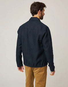 Peregrine Heybrook Linen Bomber Jacket