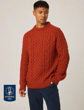 Load image into Gallery viewer, Peregrine Hudson Aran Knit Jumper