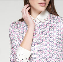 Load image into Gallery viewer, Vilagallo Shirt Isa Geometrico Jacq Print