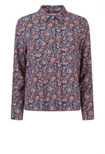 Load image into Gallery viewer, Adini Freya Shirt Marina Print