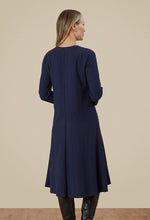 Load image into Gallery viewer, Adini Suka Dress Solid Navy