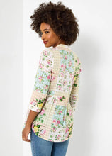 Load image into Gallery viewer, Joe Browns Perfectly Patchwork Printed Cotton Blouse