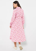 Load image into Gallery viewer, Joe Browns Roses are Red Cotton Shirt Dress