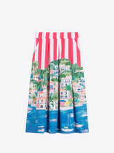 Load image into Gallery viewer, Vilagallo Striped Puerto Banus Skirt