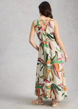 Load image into Gallery viewer, White Stuff Poppy Linen Blend Maxi Dress
