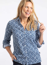 Load image into Gallery viewer, Weird Fish Syona Double Cloth Printed Shirt