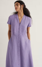 Load image into Gallery viewer, Seasalt Carved Wood Linen Midi Dress