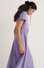 Load image into Gallery viewer, Seasalt Carved Wood Linen Midi Dress