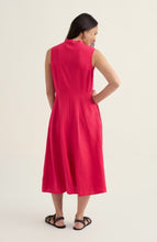 Load image into Gallery viewer, Seasalt Carved Wood Linen Sleeveless Dress