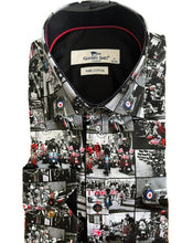 Load image into Gallery viewer, Claudio Lugli UK Scooters Print Long Sleeve Shirt