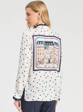 Load image into Gallery viewer, Vilagallo Polka Dot Shirt Hotel Vilagallo