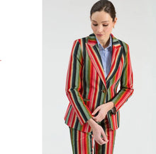 Load image into Gallery viewer, Vilagallo Herringbone Striped Micro Cord Jacket