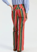 Load image into Gallery viewer, Vilagallo Herringbone Striped Micro Cord Trousers