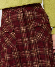Load image into Gallery viewer, Joe Browns Checked Pleated Mini Skirt