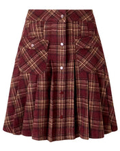 Load image into Gallery viewer, Joe Browns Checked Pleated Mini Skirt