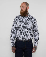 Load image into Gallery viewer, Joe Browns Monochrome Skull Print Shirt