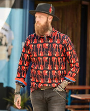 Load image into Gallery viewer, Joe Browns Guitar Line Up Print Shirt