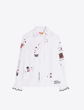 Load image into Gallery viewer, Vilagallo White Shirt with Embroidery