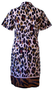 Zebra Border Safari Dress